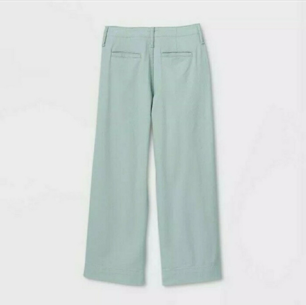 Plus Size 16 Wide Leg Cropped Jeans Pants NWT - Picture 8 of 9